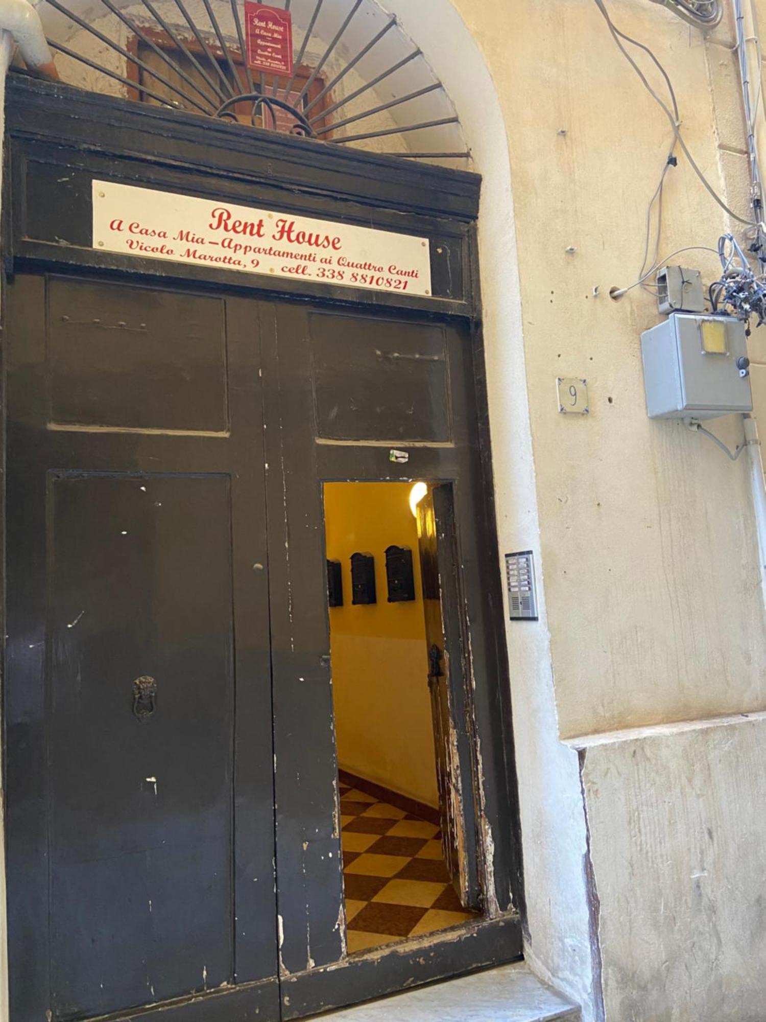 Rent House A Casa Mia Hotell Palermo Eksteriør bilde